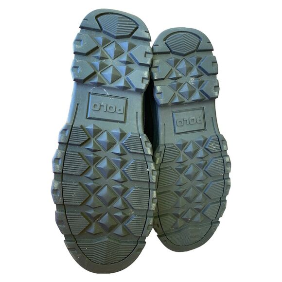 Polo by Ralph Lauren black duck boots snow youth kid's size 5 READ - Picture 7 of 10